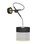 Lampa wisząca MONOLIT czarna 1-punktowa 588/1