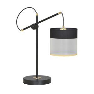 Lampka stołowa nocna MONOLIT LN1 czarna 1-punktowa 588/LN1
