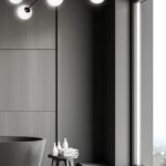 Lampa sufitowa PREGOS czarna 4-punktowa 670/4