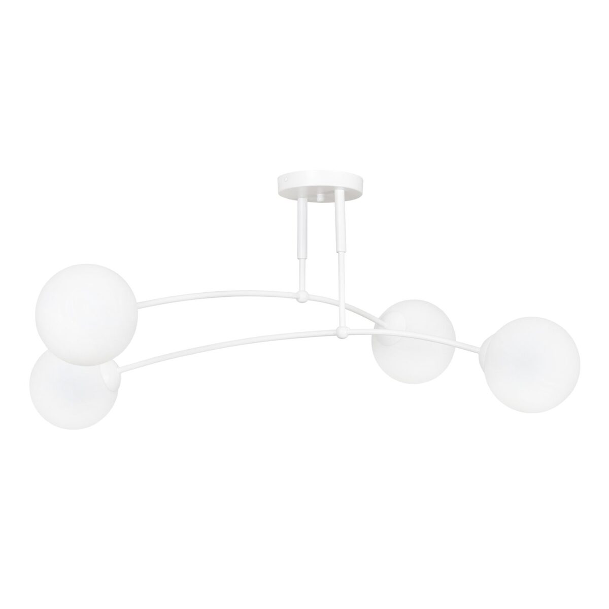 Lampa sufitowa PREGOS biała 4-punktowa 671/4
