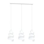 Lampa wisząca SAGA biała 3-punktowa 351/3