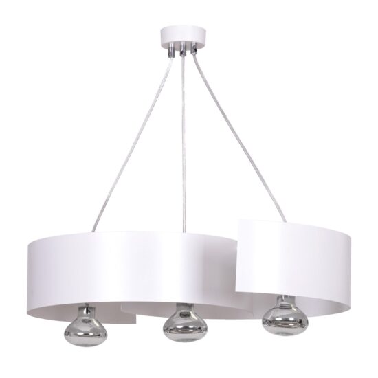 Lampa wisząca VIXON biała 3-punktowa 306/3