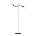 FRIX LP2 Czarna Lampa Sufitowa Nowoczesna Led 1126/LP2