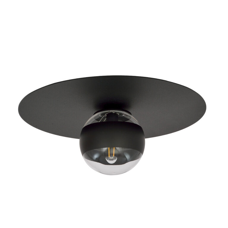 SOLAR 1 Czarna Lampa Sufitowa Nowoczesna Led 1129/1