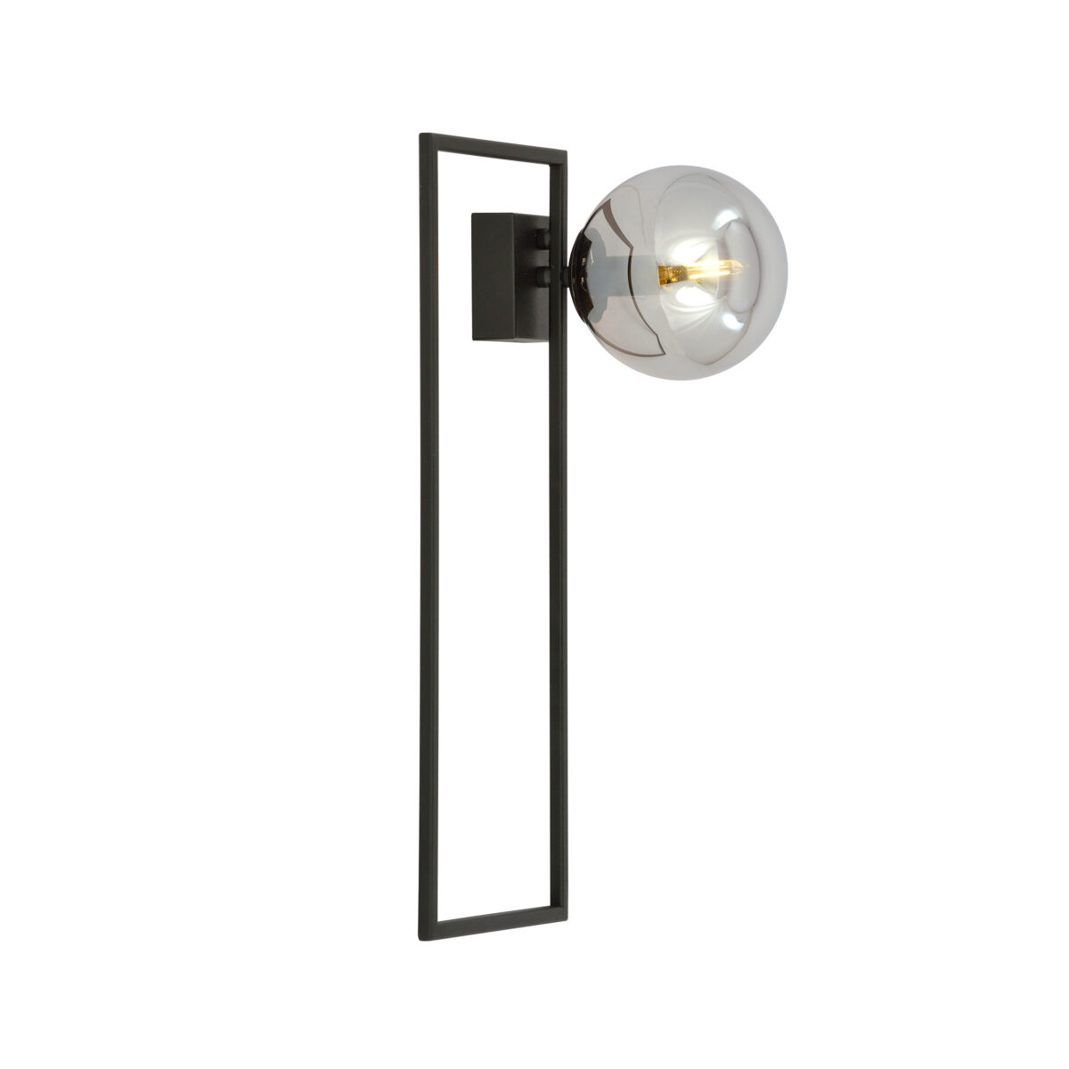 IMAGO 1A Czarna Grafitowa Lampa Sufitowa Nowoczesna Led 1131/1A