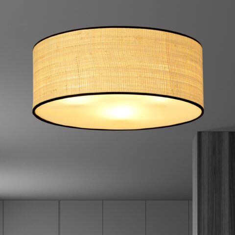 ASTON 3 Rattan Lampa Sufitowa Nowoczesna Led 1149/3