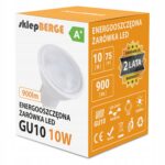 Żarówka LED GU10 10W 850lm 4500K barwa neutralna EP0134 ecoPLANET